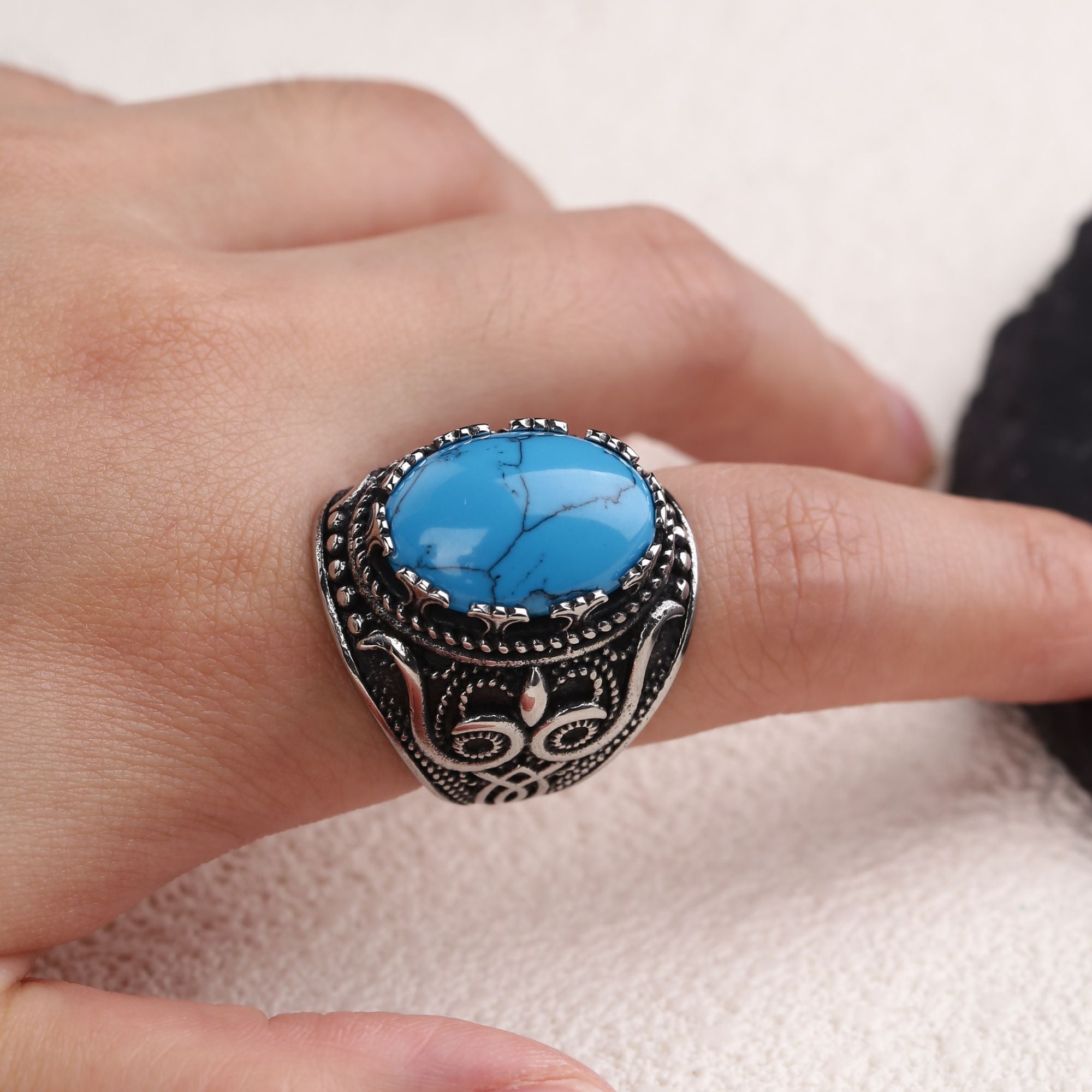 The Champion Stainless Steel Ring