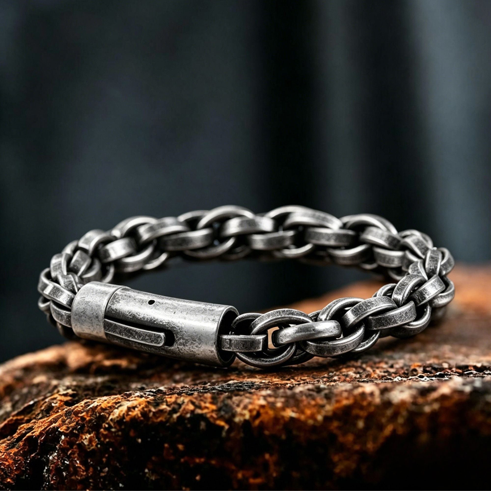 Belcher Chain Stainless Steel Bracelet