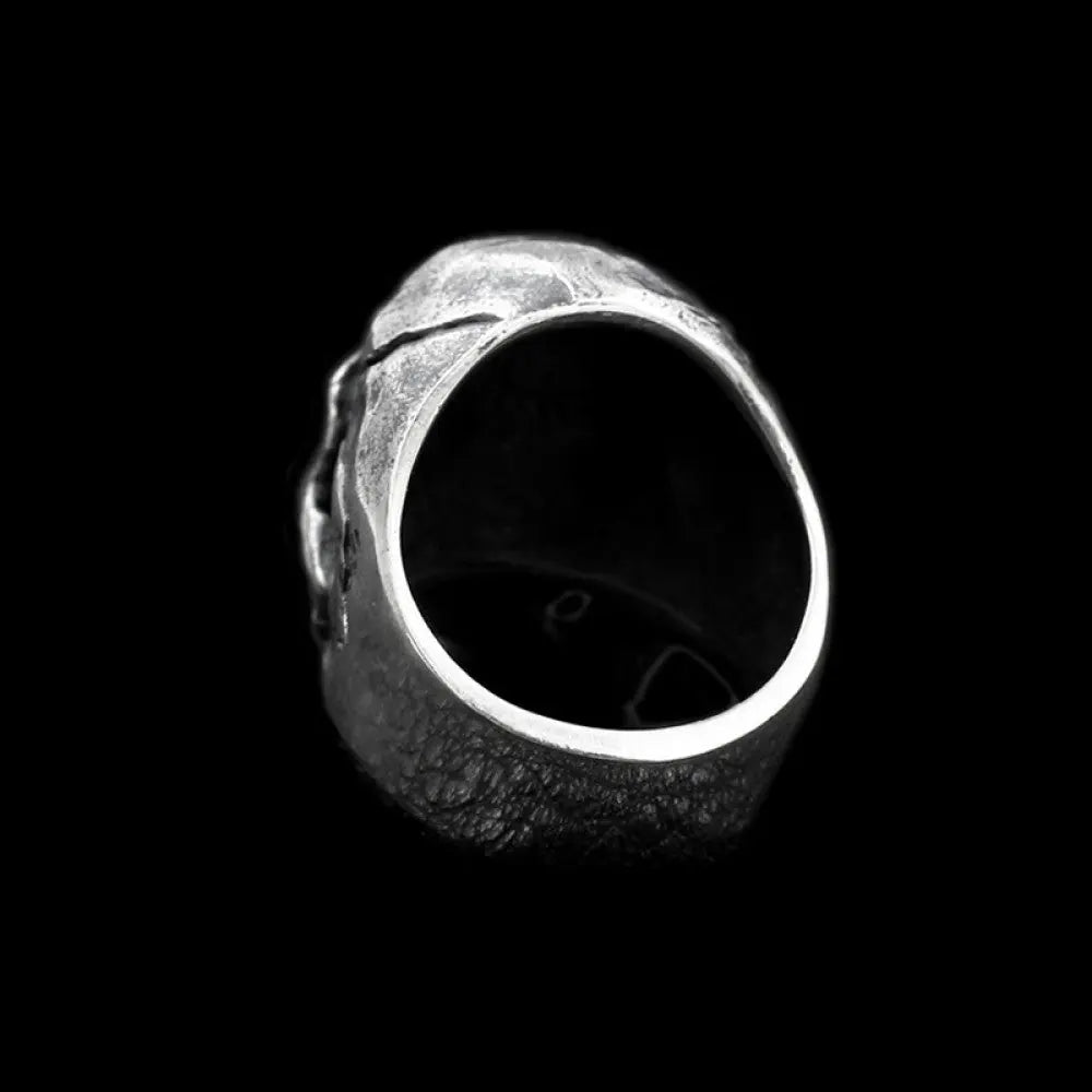 Calvarium Skull Stainless Steel Ring - Vrafi Jewelry