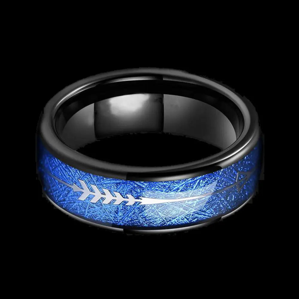 Carbon Fiber Stainless Steel Arrow Ring ZJJ