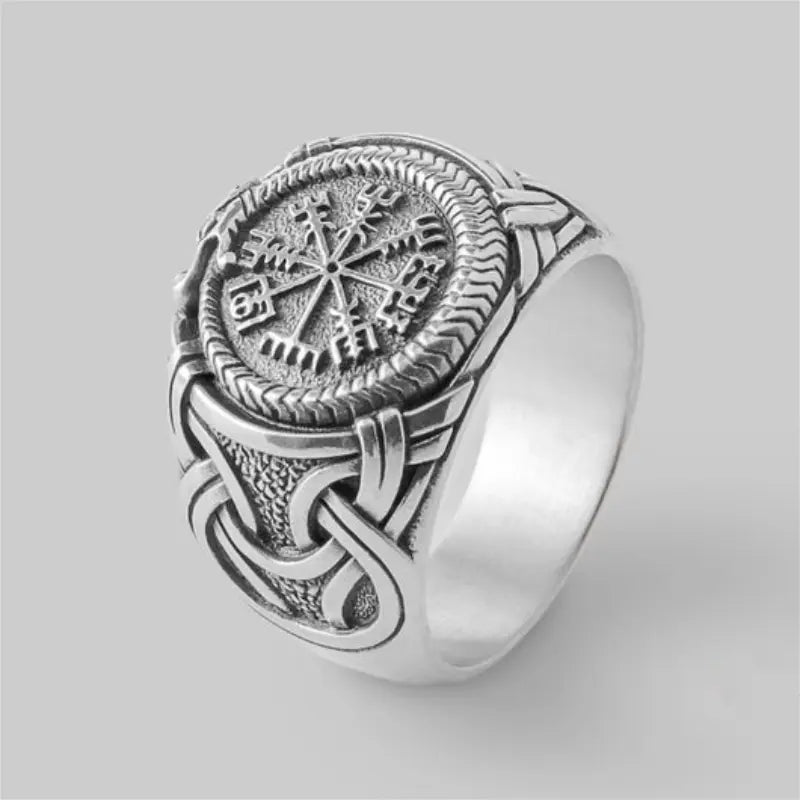 Celtics Nordic Amulet Stainless Steel Ring - Vrafi Jewelry