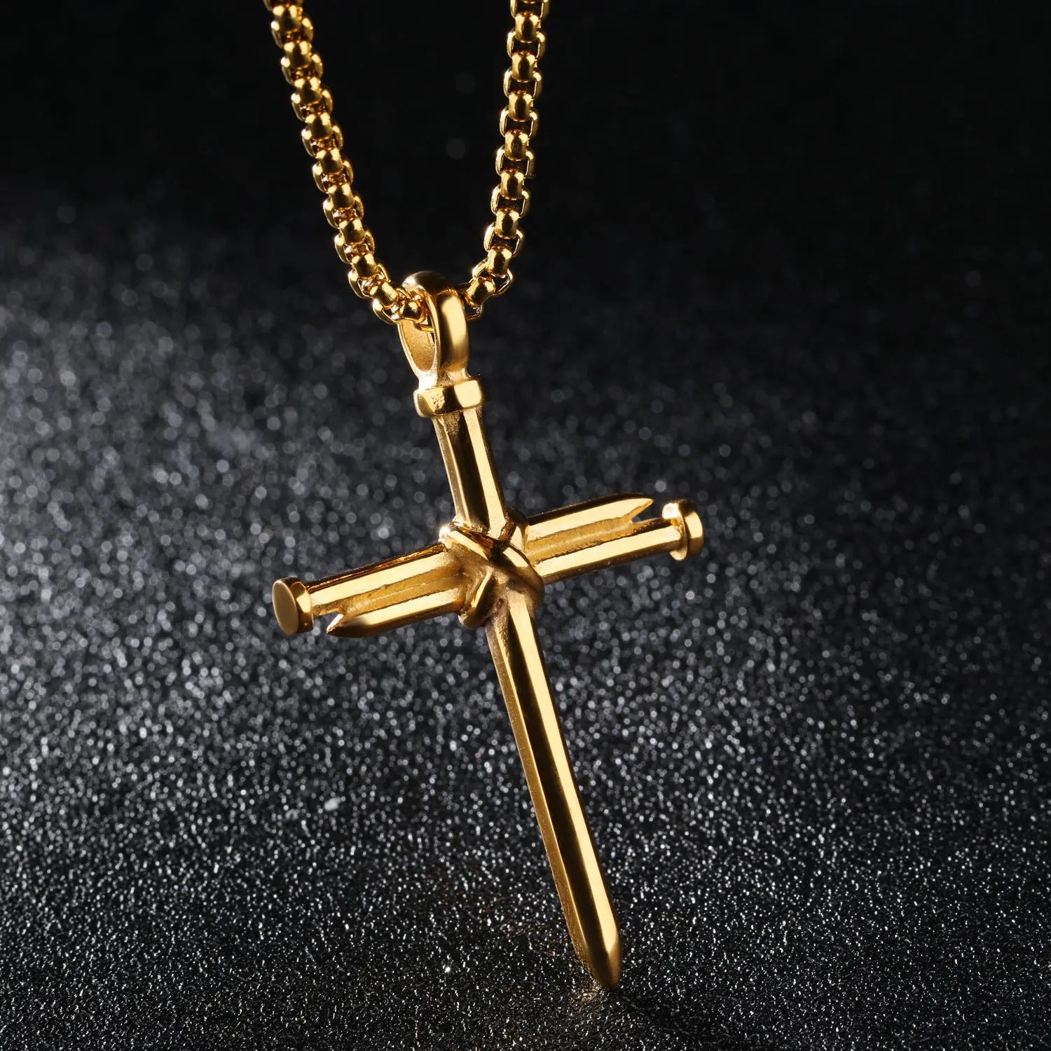 Cross Stainless Steel Casting Pendant VRAFI