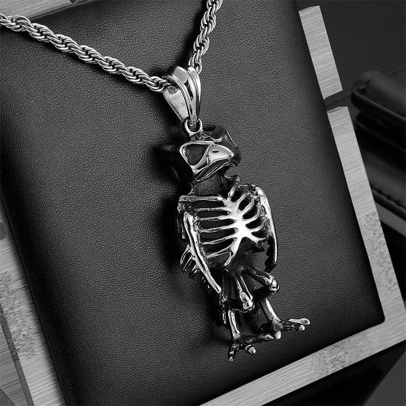 Eagle Skeleton Stainless Steel Pendant VRAFI