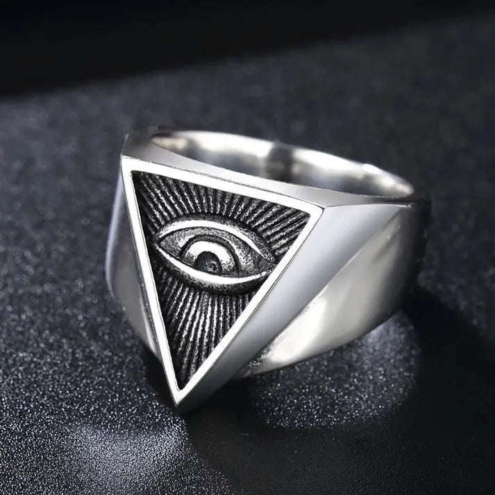 Eye of Providence Stainless Steel Ring VRAFI