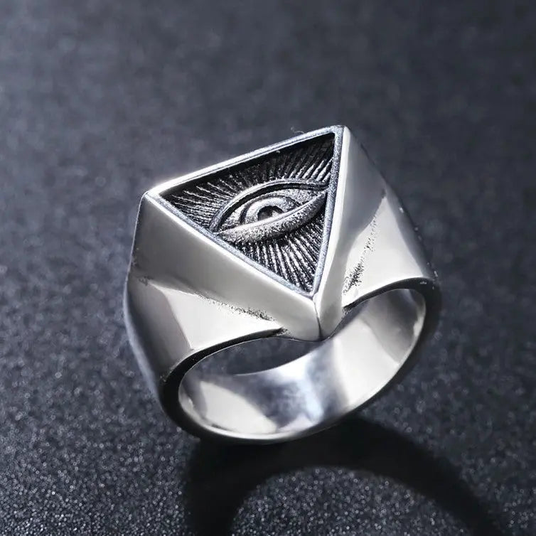 Eye of Providence Stainless Steel Ring VRAFI