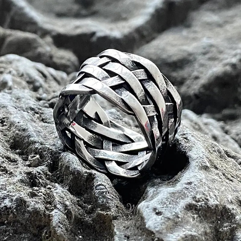 Fence Style Stainless Steel Ring VRAFI