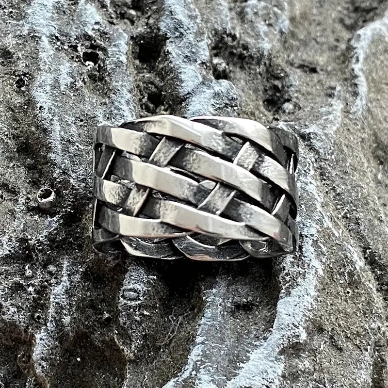 Fence Style Stainless Steel Ring VRAFI