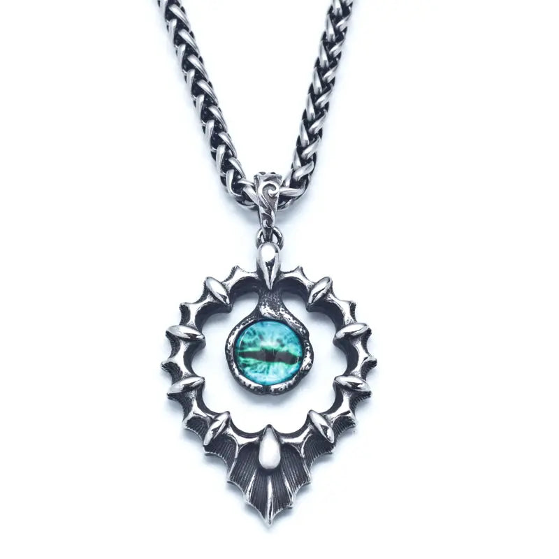 Floating Evil Eye Stainless Steel Pendant VRAFI