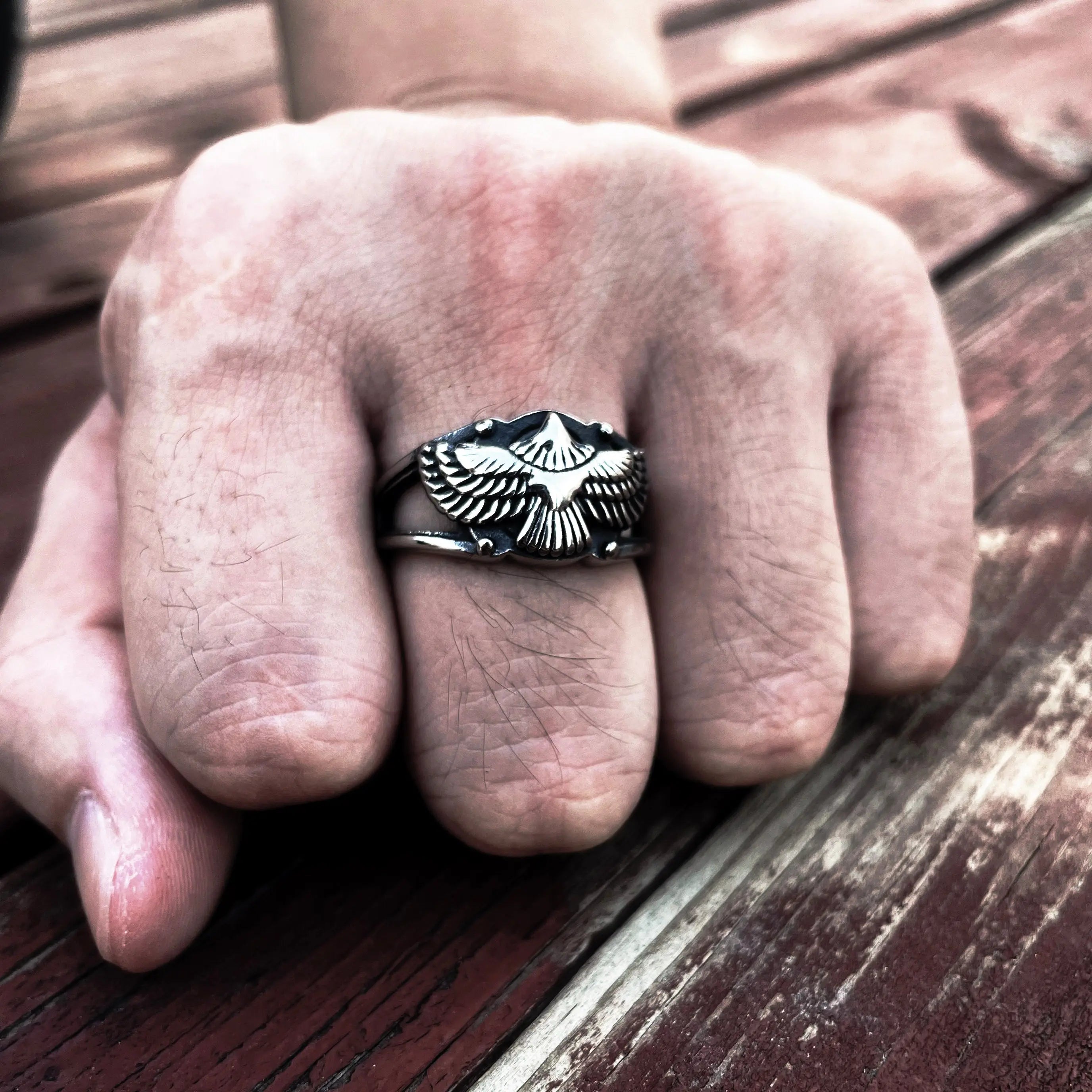 Flying Eagle Stainless Steel Ring VRAFI