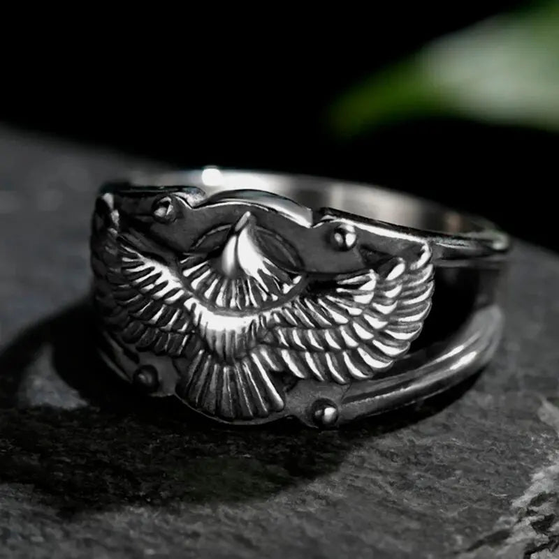 Flying Eagle Stainless Steel Ring VRAFI