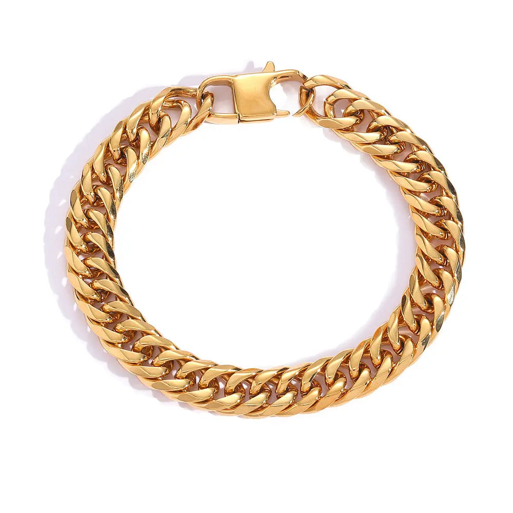 Hip Hop Lobster Clasp Chain-Gold VRAFI