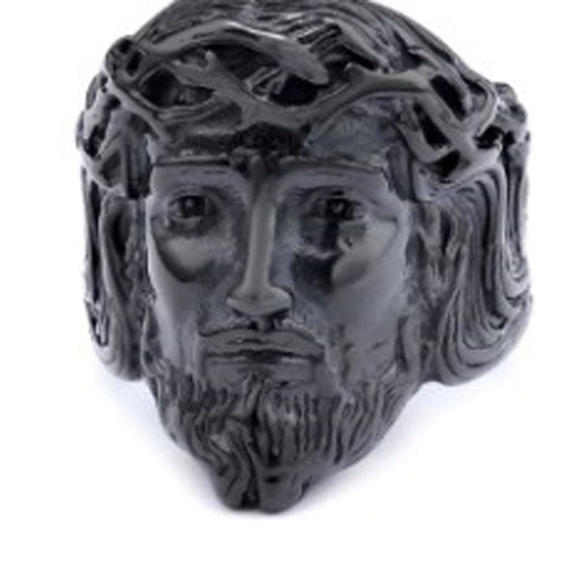 Jesus Crown of Thorns Stainless Steel Ring VRAFI