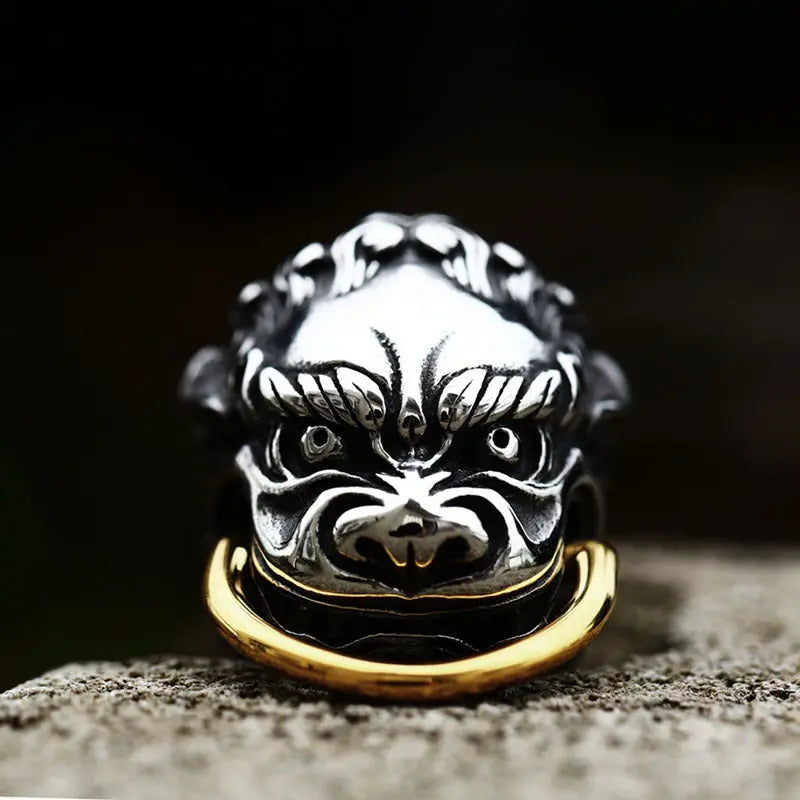 Kirin Head Stainless Steel Ring VRAFI