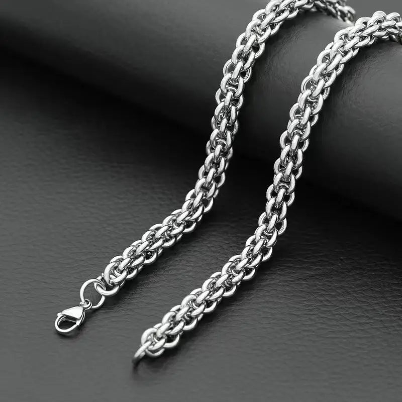 Lantern Chain Stainless Steel Necklace VRAFI