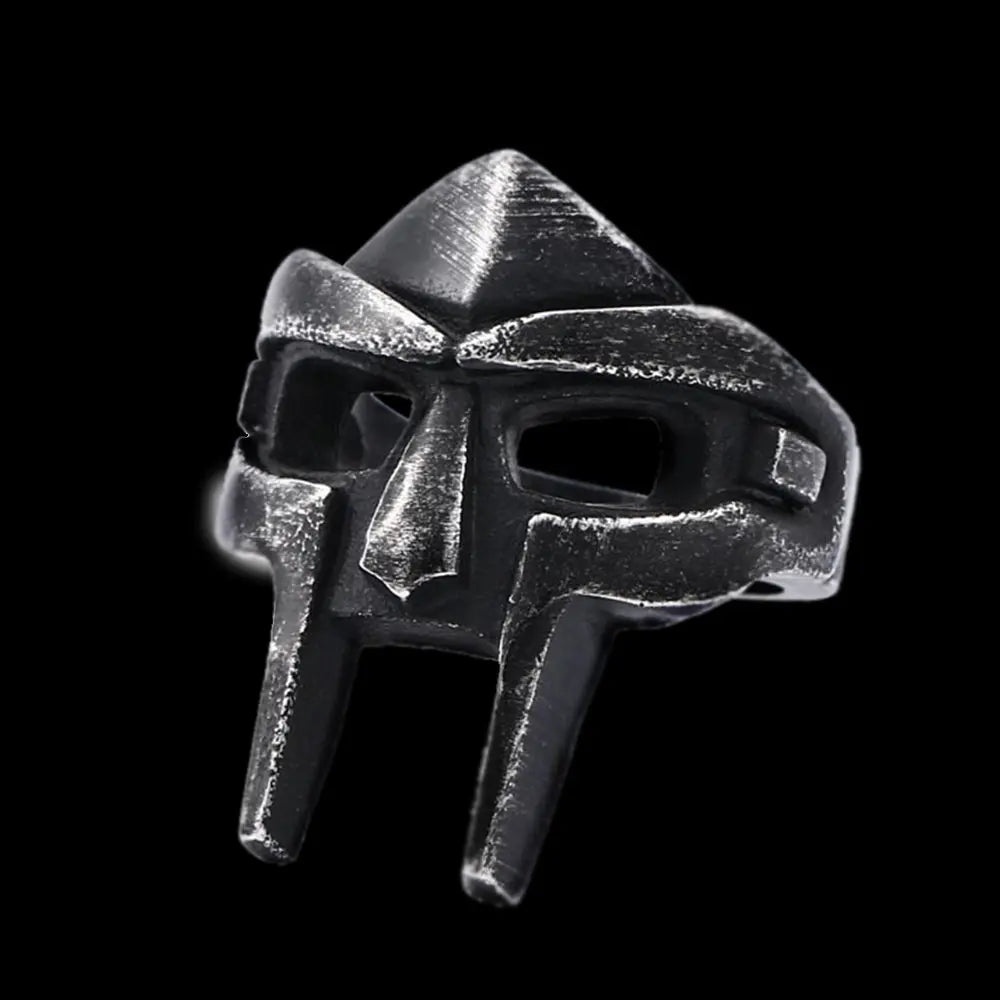 MF Doom Mask Stainless Steel Ring - Vrafi Jewelry