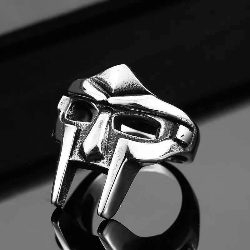MF Doom Mask Stainless Steel Ring VRAFI