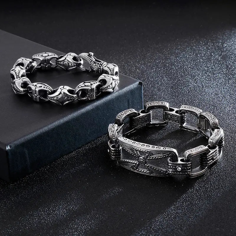 Mariner Chain Stainless Steel Bracelet VRAFI