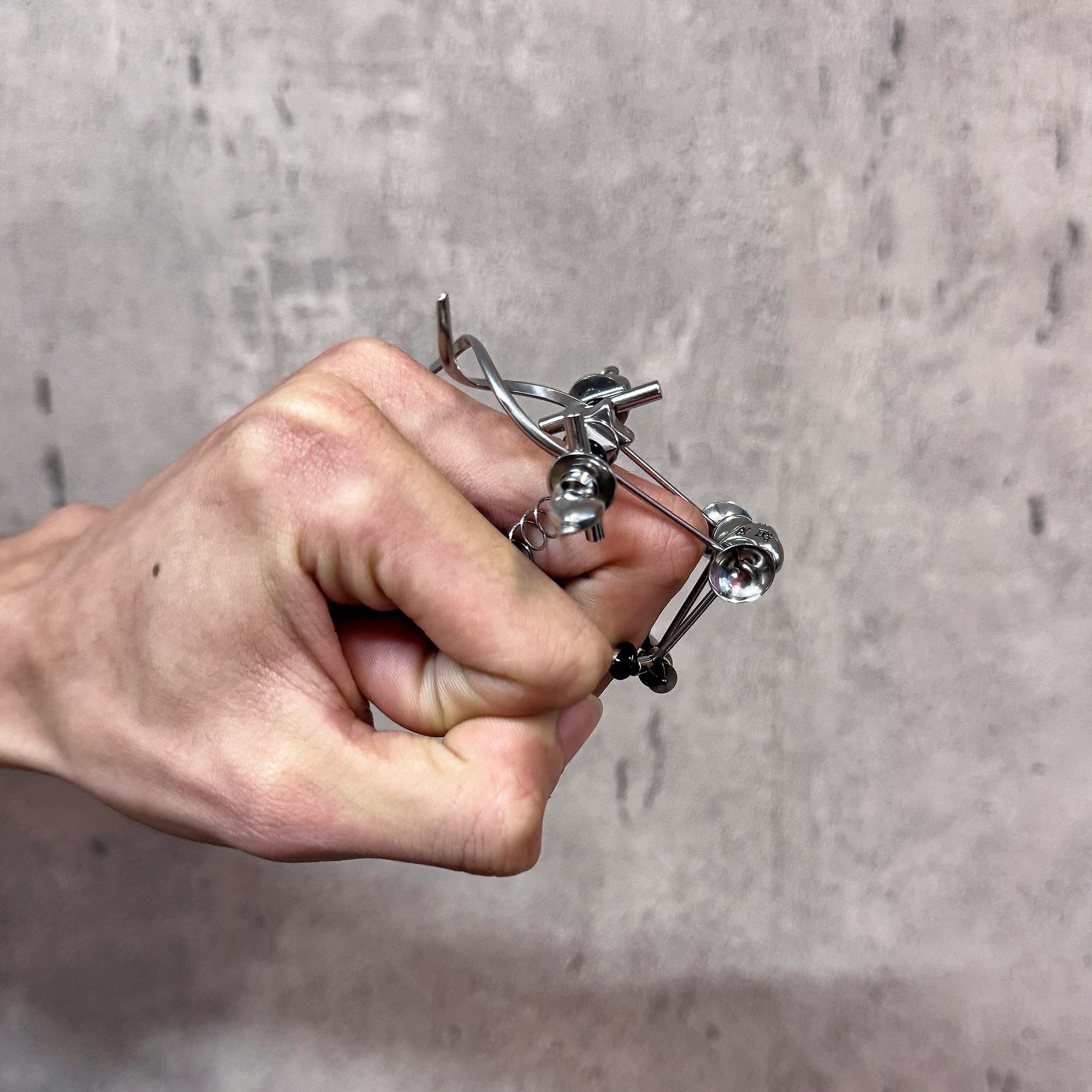Mechanical Heart-Shaped Steel Ball Joint Ring