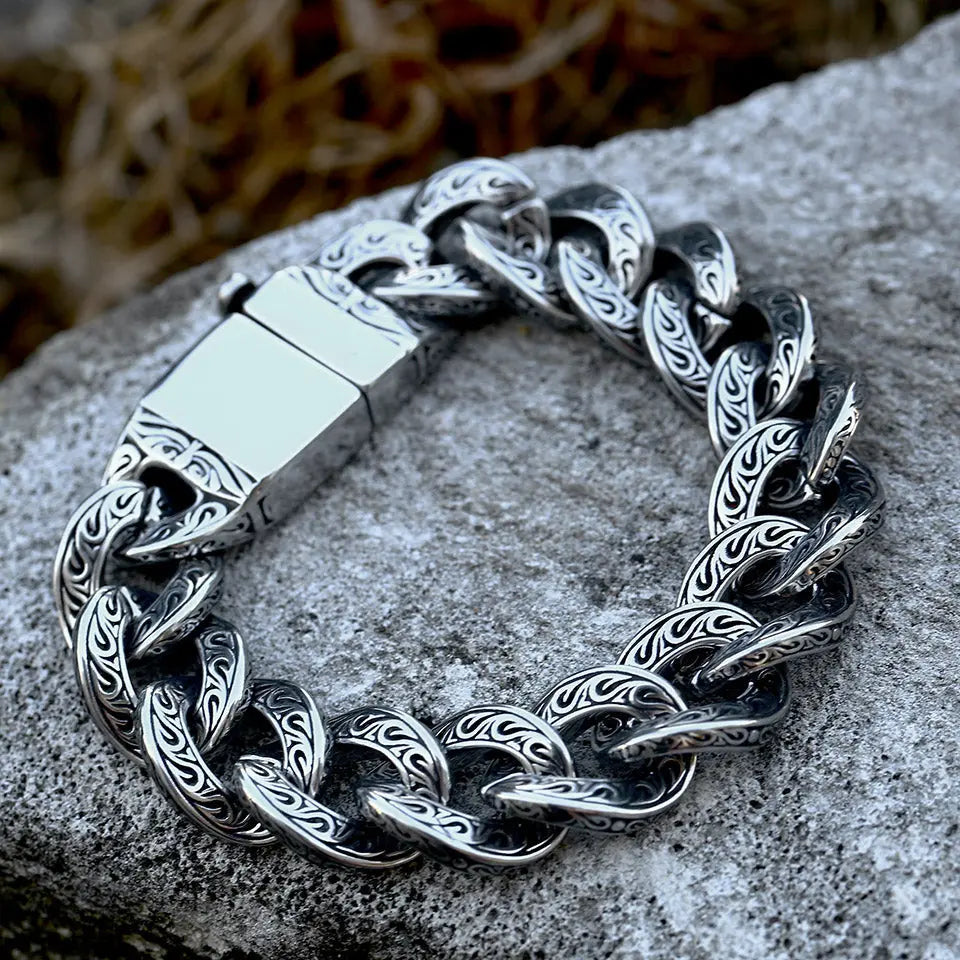 Mjolnir Chain Stainless Steel Bracelet VRAFI