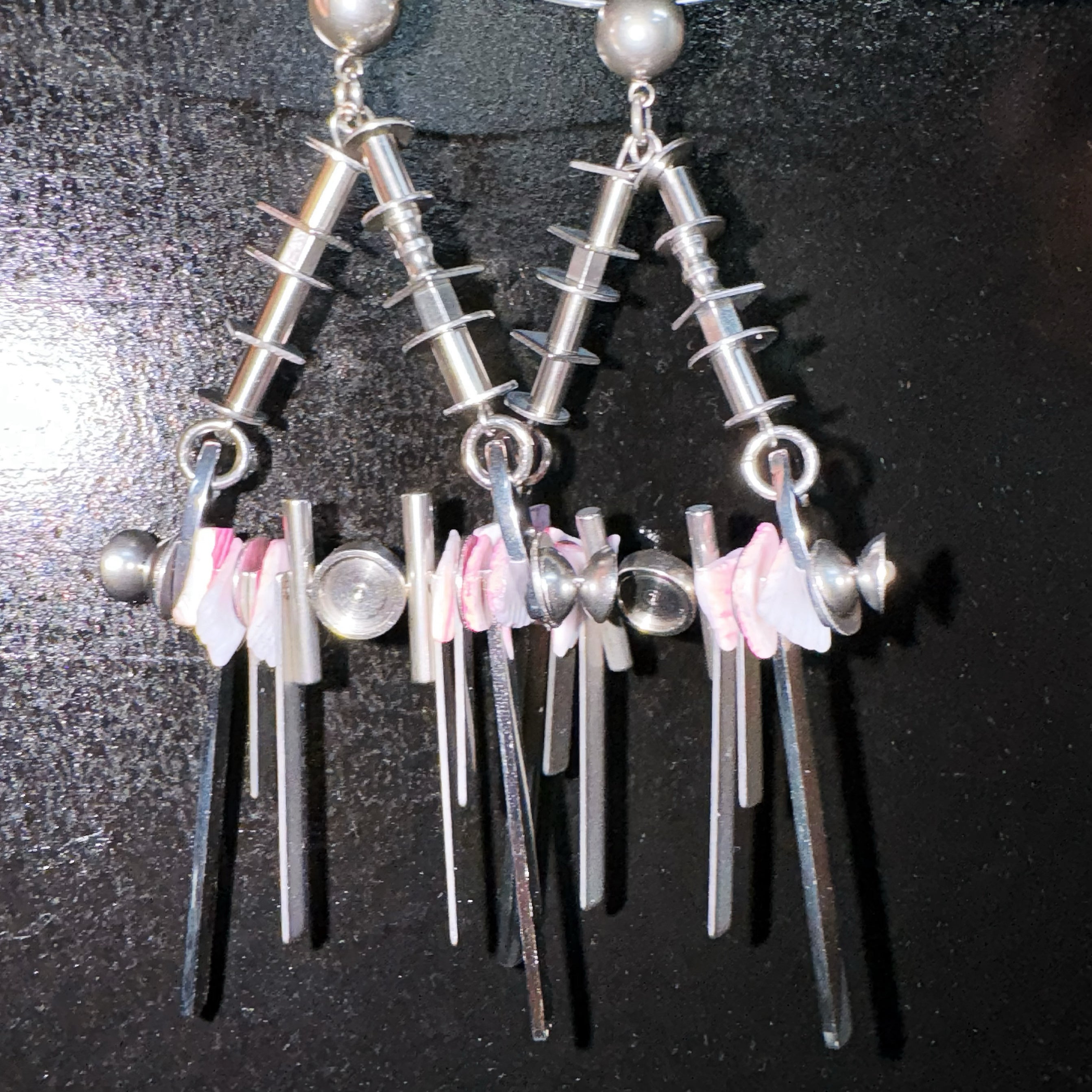 Natural Shell Bead Becklace