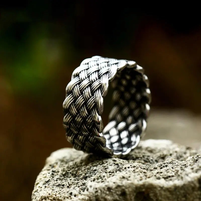Nordic Viking Knot Stainless Steel Ring VRAFI