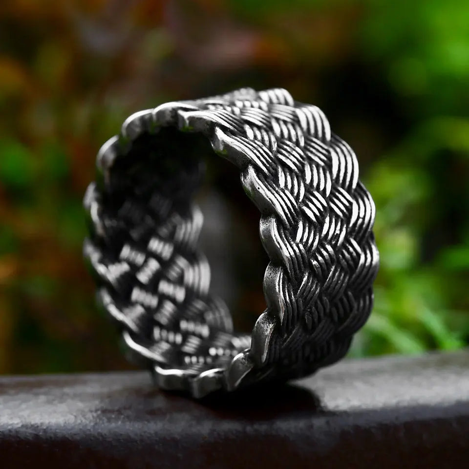 Nordic Viking Knot Stainless Steel Ring VRAFI