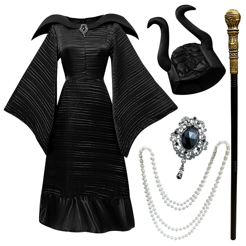Dark witch cosplay costume