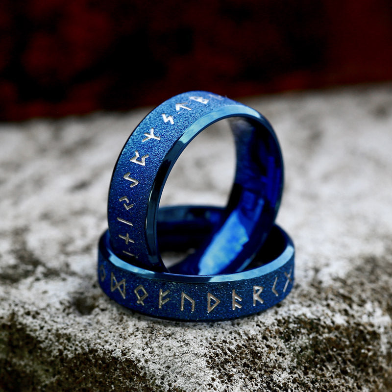 Stainless Steel Galvanized Viking Letter Rings