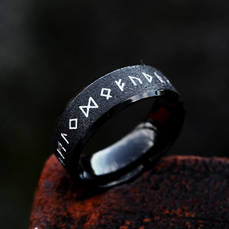Stainless Steel Galvanized Viking Letter Rings