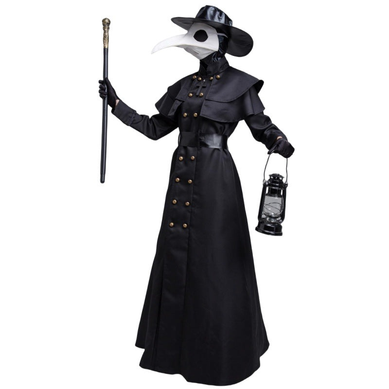 Crow long-beaked bird costume
