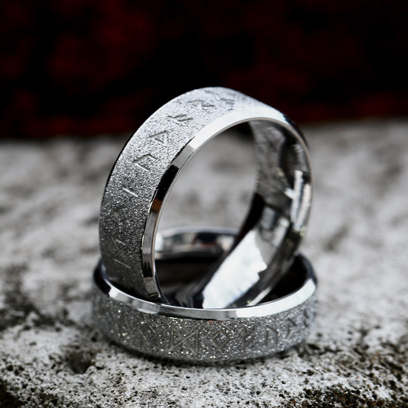 Stainless Steel Galvanized Viking Letter Rings