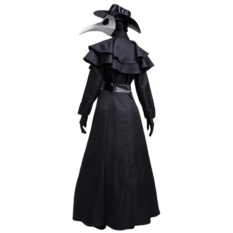 Crow long-beaked bird costume