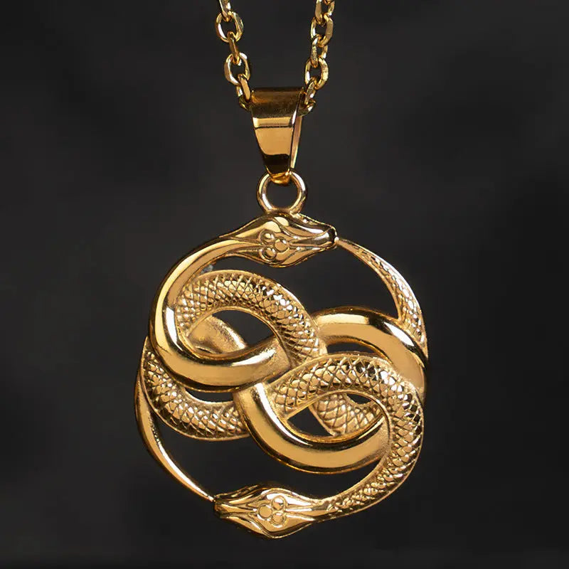 Ouroboros Stainless Steel Pendant VRAFI