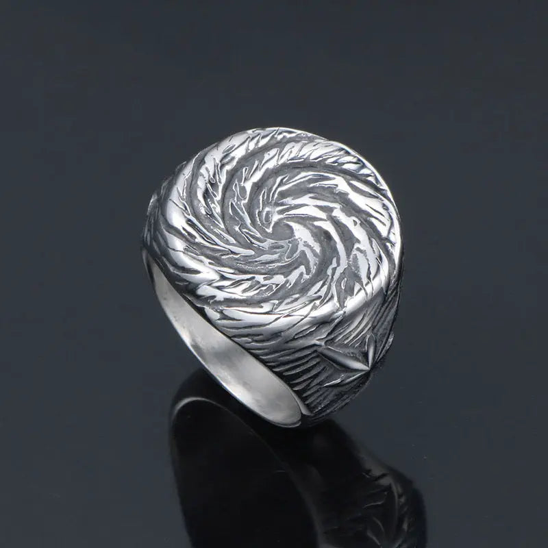 Punk Minimalist Stainless Steel Ring VRAFI