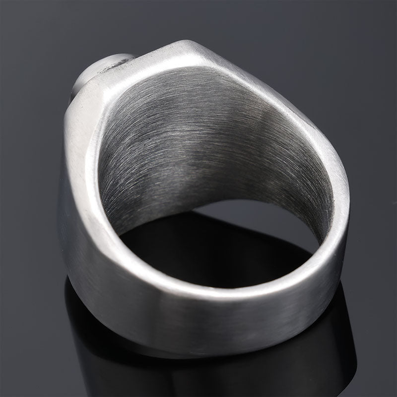 Punk Skull Stainless Steel Ring