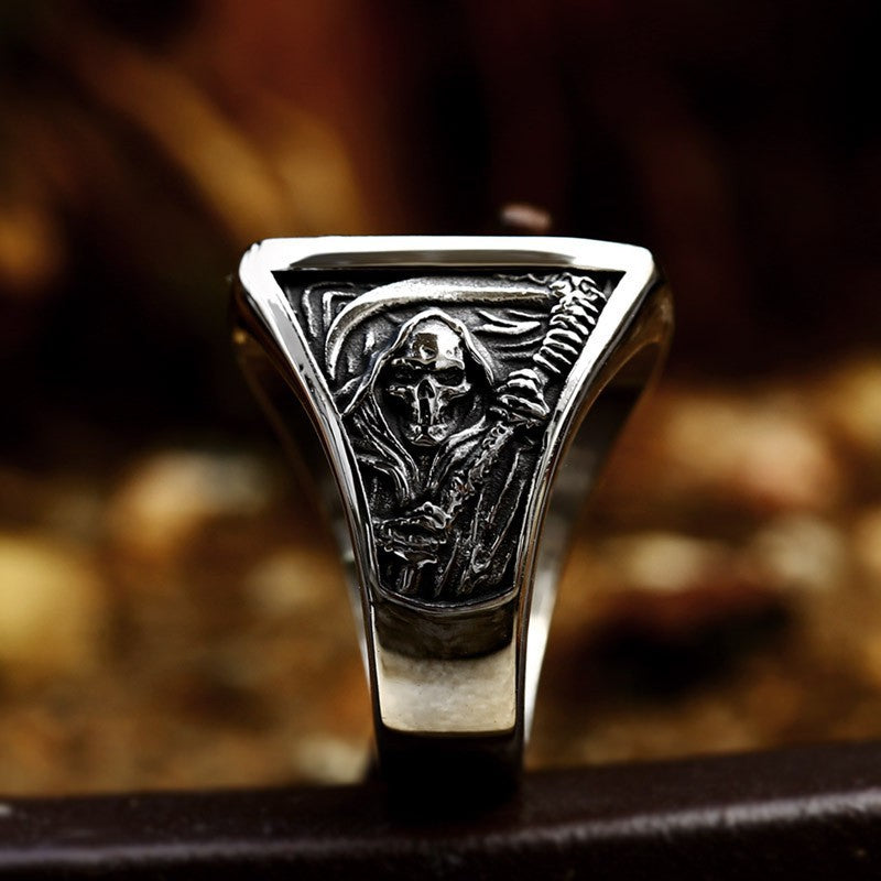 Punk Style Hip Hop Skull Ring