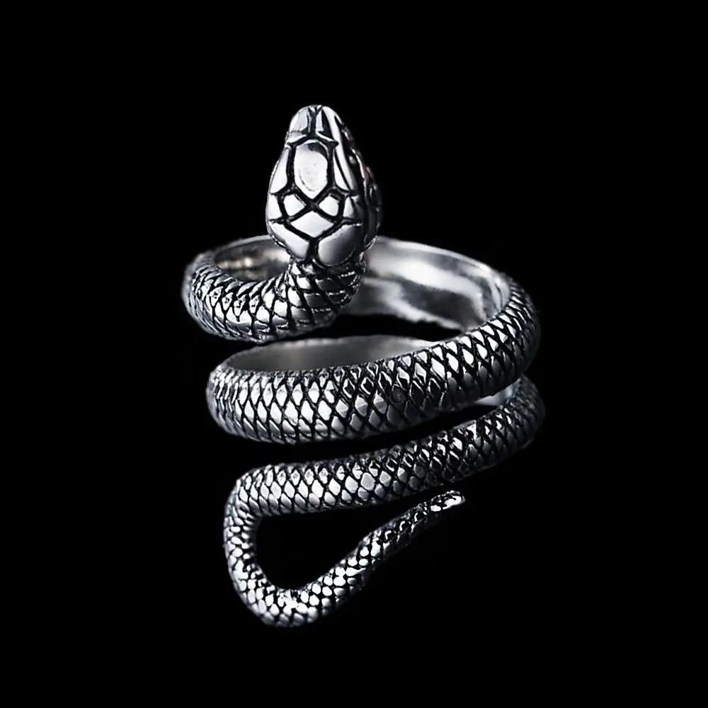 Python Stainless Steel Ring - Vrafi Jewelry