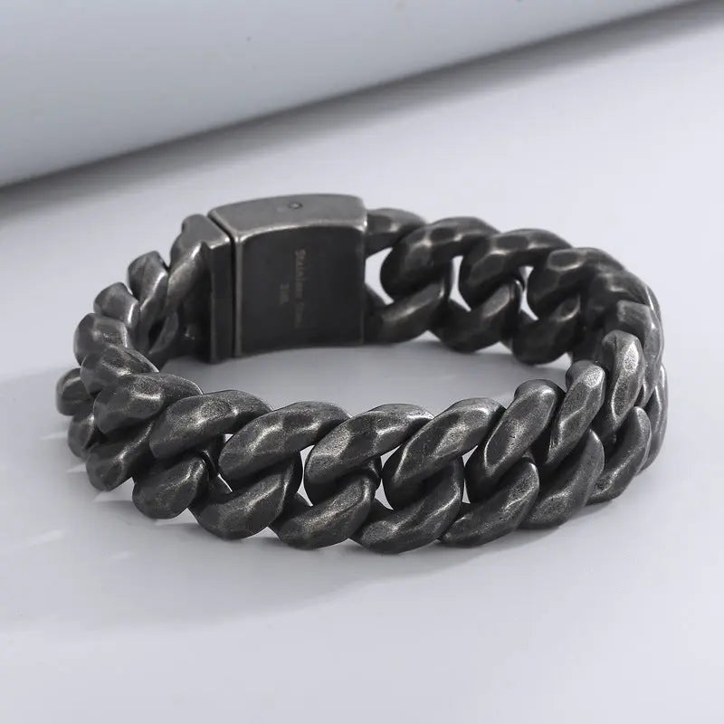Retro Made Stainless Steel Bracelet VRAFI