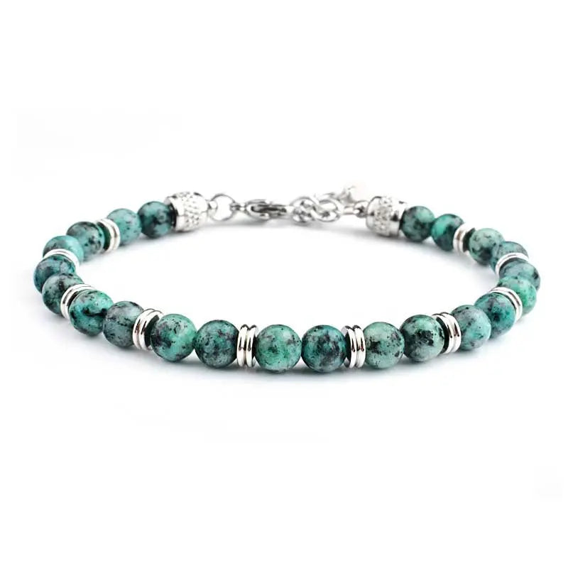 Single-row Round Bead Adjustable Bracelet VRAFI