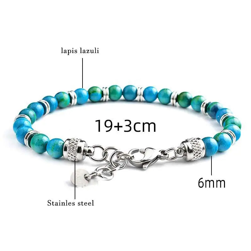 Single-row Round Bead Adjustable Bracelet VRAFI