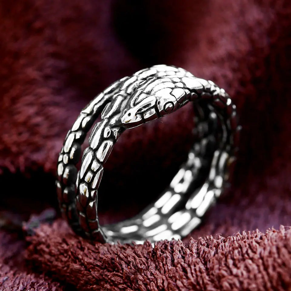 Snake Stainless Steel Ring VRAFI