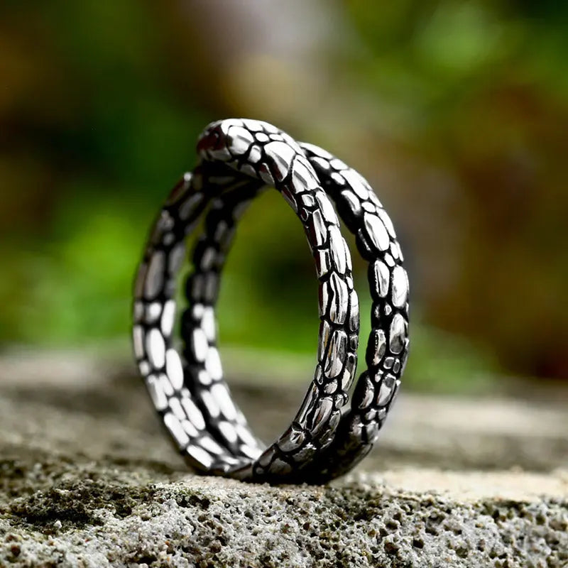 Snake Stainless Steel Ring VRAFI