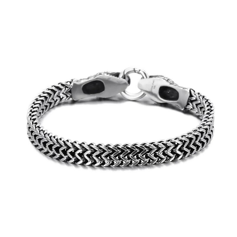 Snake Style Stainless Steel Bracelet VRAFI