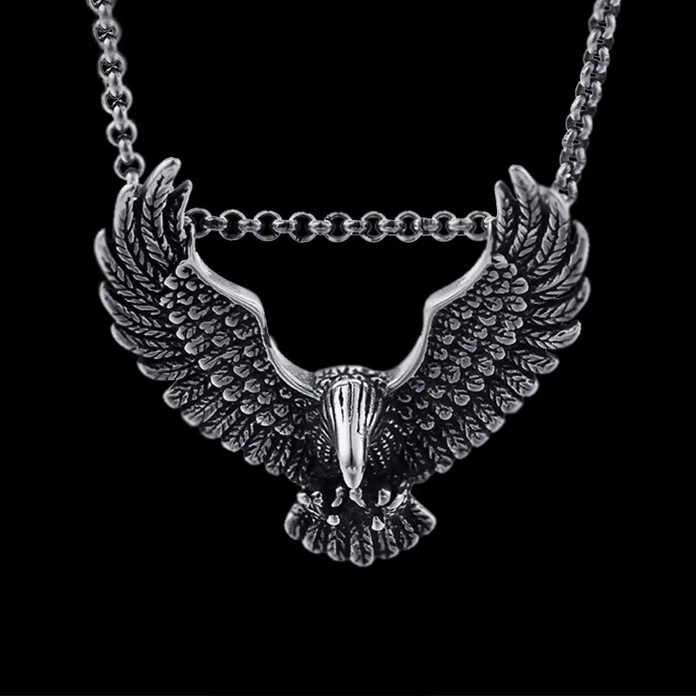 Spreading Wings Eagle Stainless Steel Pendant VRAFI