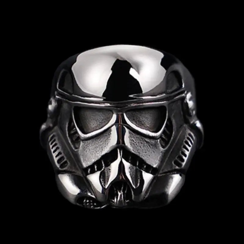 Stormtrooper Stainless Steel Ring - Vrafi Jewelry