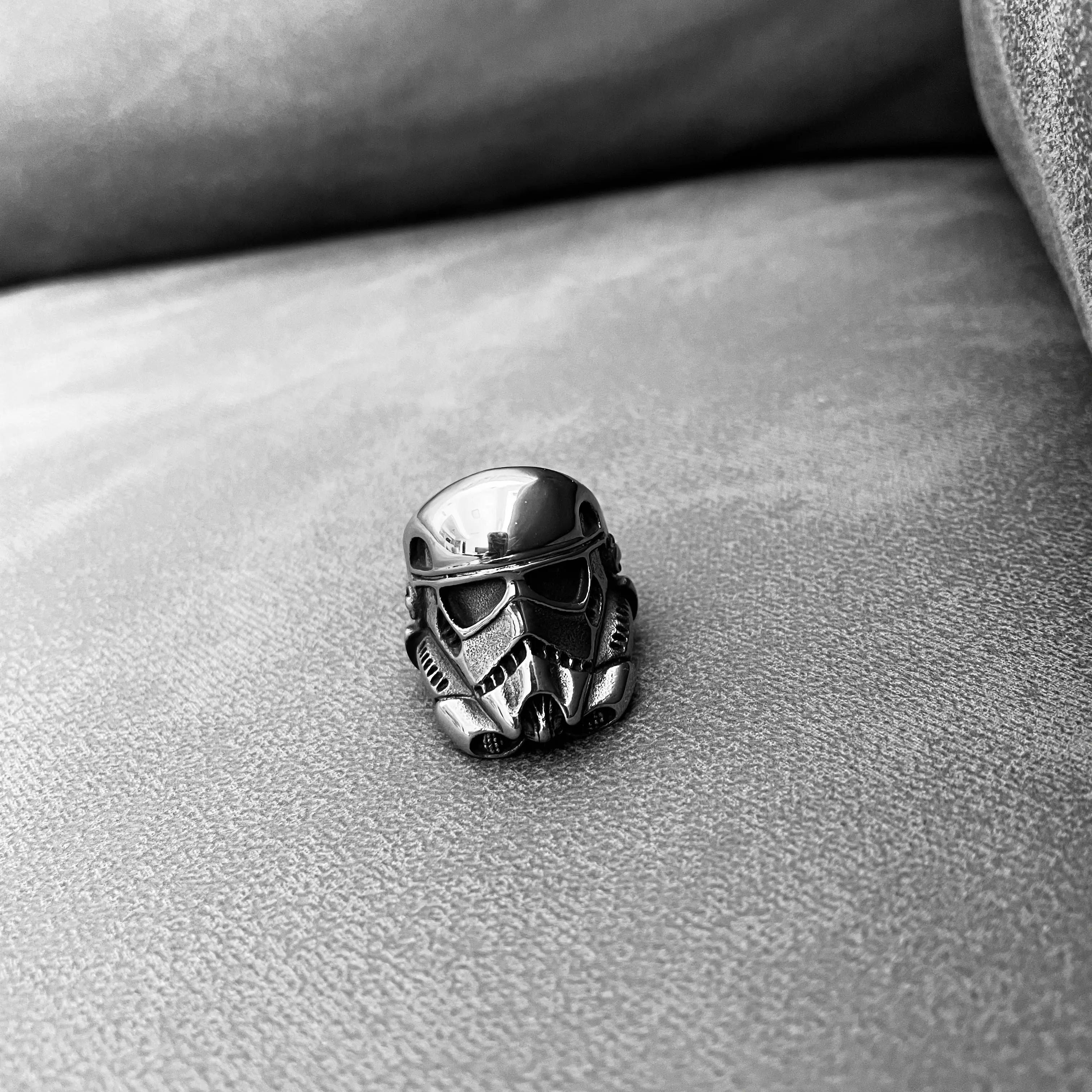 Stormtrooper Stainless Steel Ring - Vrafi Jewelry