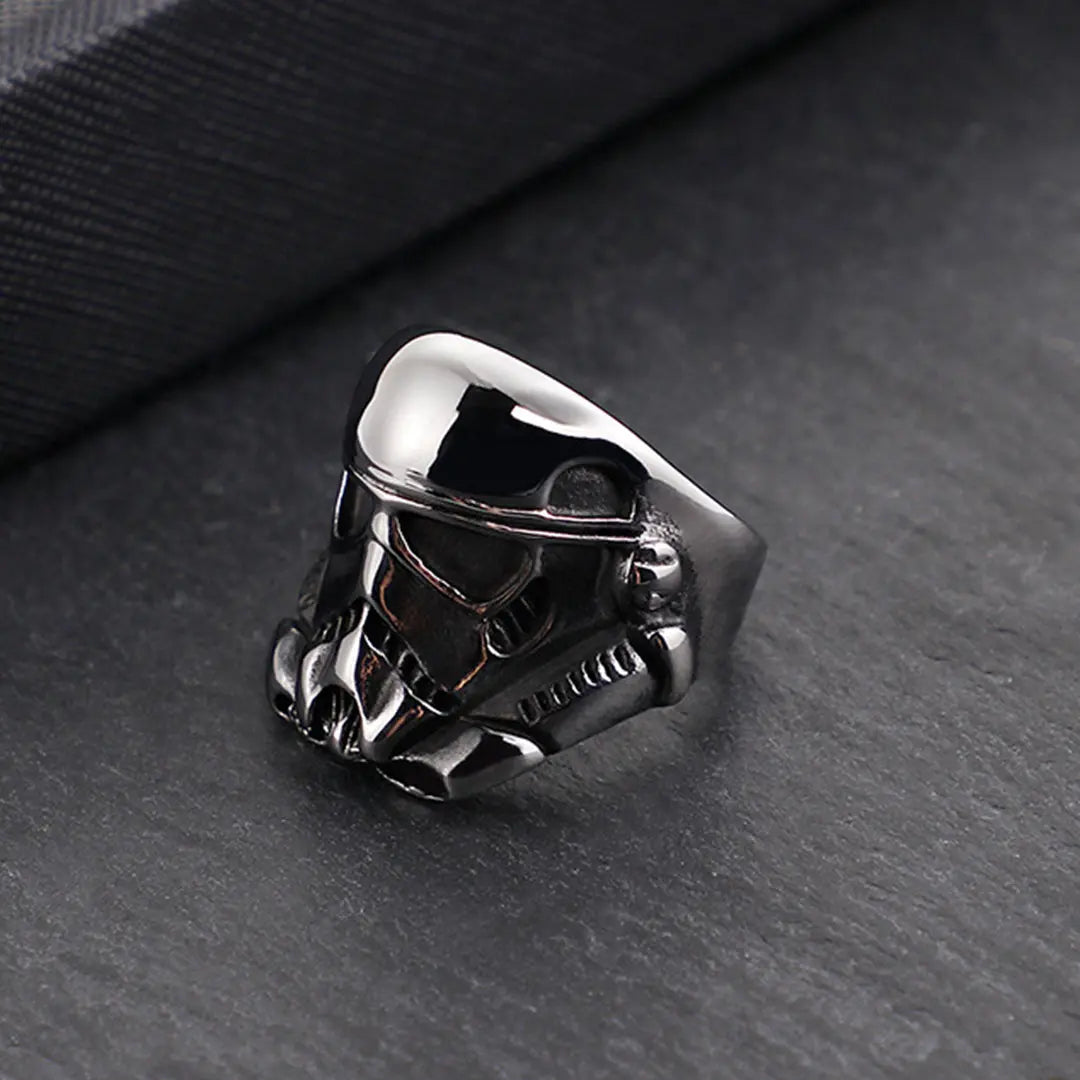 Stormtrooper Stainless Steel Ring - Vrafi Jewelry