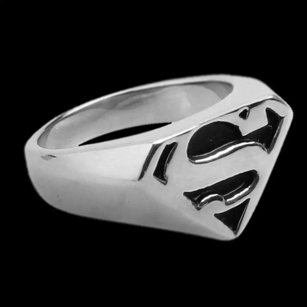 Superman Icon Stainless Steel Ring VRAFI