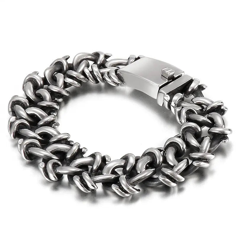Tangled Chain Stainless Steel Bracelet VRAFI