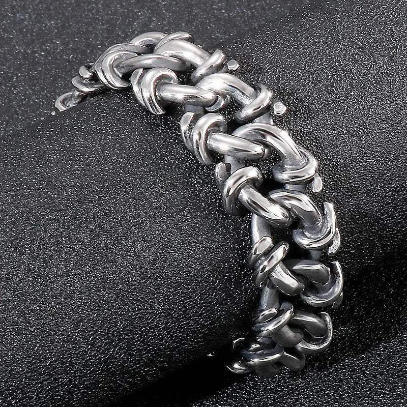 Tangled Chain Stainless Steel Bracelet VRAFI